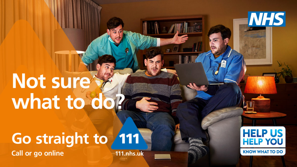 If you need medical attension, call 111 or visit 111.nhs.uk