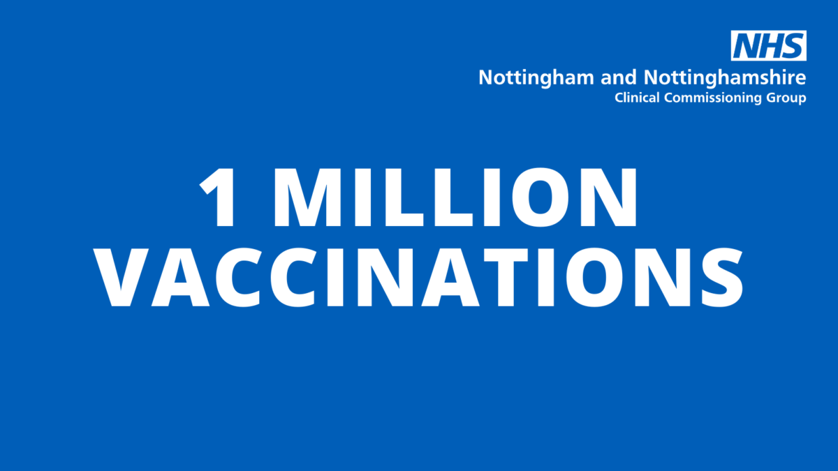 One million vaccinations achieved
