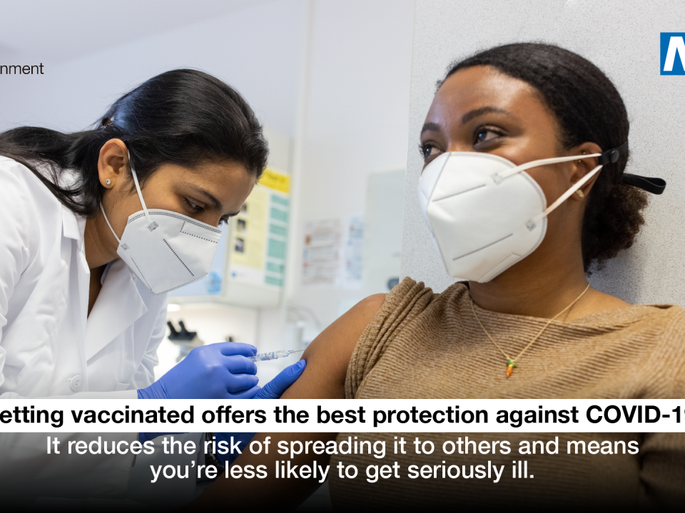 Covid-19 Vaccinations are the best protection