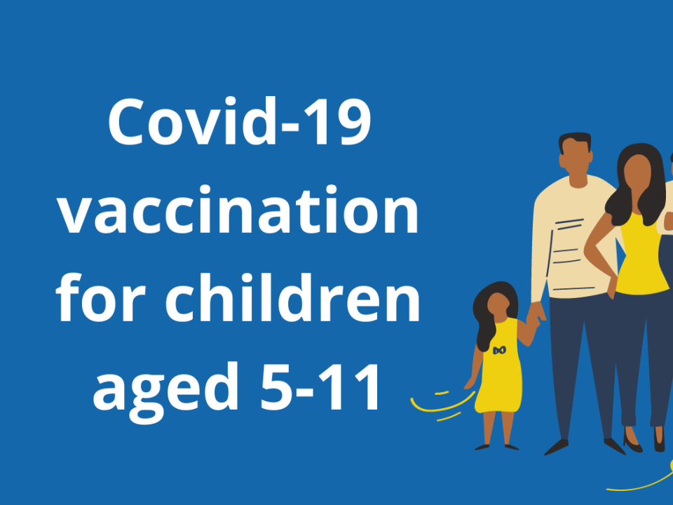 Covid-19 vaccinations for 5-11 year olds